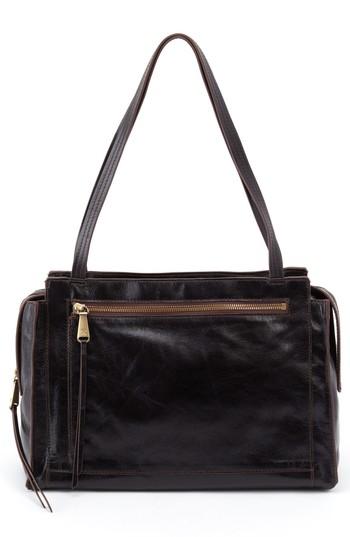 Hobo Affinity Calfskin Leather Tote - Black