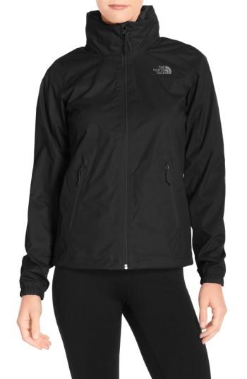 Women's The North Face 'resolve ' Waterproof Jacket, Size Large - Black