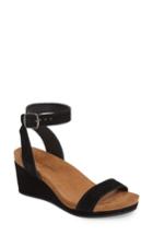 Women's Lucky Brand Karston Wedge Sandal M - Black