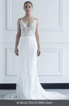 Women's Chosen By One Day Toby Custom Embellished High/low Gown, Size - Metallic