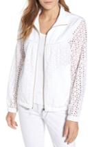 Women's Kate Spade New York Eyelet Jacket, Size - White