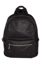 Urban Originals 'lola' Perforated Backpack - Black