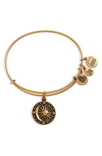 Women's Alex And Ani Cosmic Balance Adjustable Wire Bangle