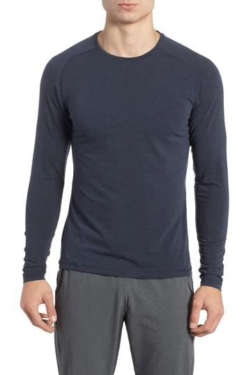 Men's Zella Long Sleeve T-shirt, Size - Blue