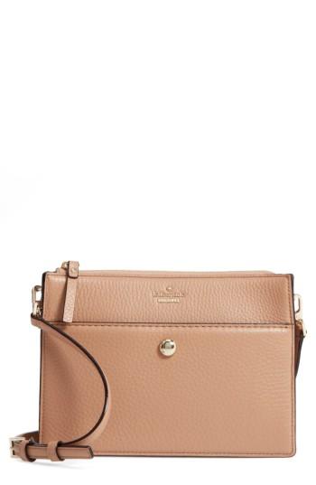 Kate Spade New York Steward Street Clarise Leather Shoulder Bag - Brown