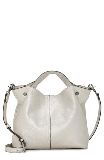 Vince Camuto Small Niki Leather Tote - Metallic
