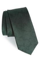 Men's The Tie Bar Floral Silk Tie, Size - Green