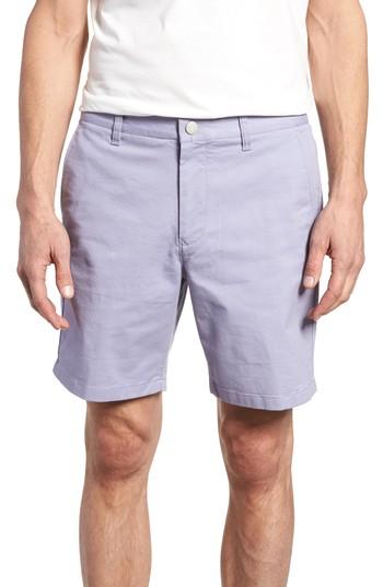 Men's Bonobos Stretch Chino 7-inch Shorts - Purple