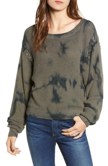 Women's Splendid Hillside Cloud Sweater - Green