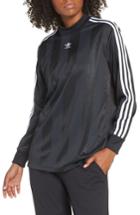Women's Adidas 3-stripes Long Sleeve Tee - Black