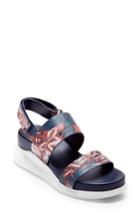 Women's Cole Haan 2.zer?grand Wedge Sandal M - Blue