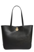 Longchamp Medium Shop-it Leather Tote -