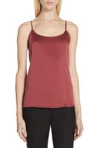 Women's Eileen Fisher Stretch Silk Camisole - Red