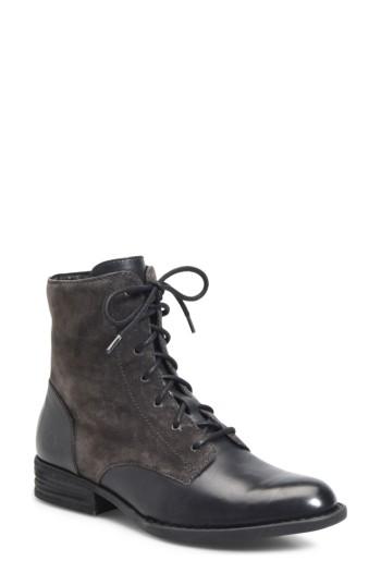 Women's B?rn Clements Lace-up Boot M - Black