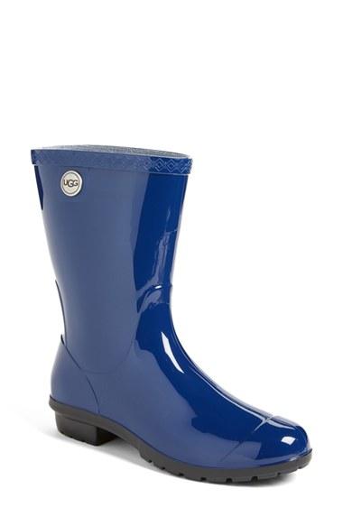 Women's Ugg 'sienna' Rain Boot M - Blue