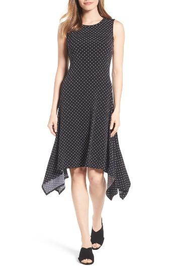 Women's Vince Camuto Nautical Dots A-line Dress