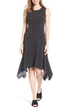 Women's Vince Camuto Nautical Dots A-line Dress