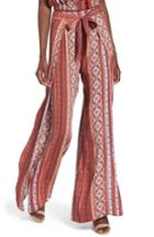 Women's Astr The Label Regina Gaucho Pants - Red