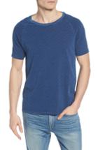 Men's Frame Slim Fit Dobby T-shirt, Size - Blue