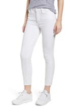 Women's Paige Hoxton High Waist Crop Skinny Jeans - White