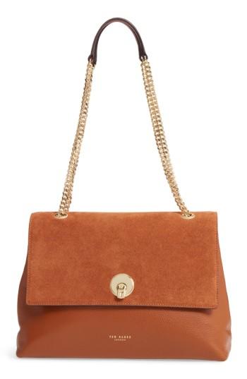 Ted Baker London Sophina Suede Shoulder Bag -