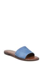 Women's Sam Edelman Gio Slide Sandal .5 M - Blue