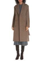 Women's Harris Wharf London Long Wool Duster Coat Us / 38 It - Grey
