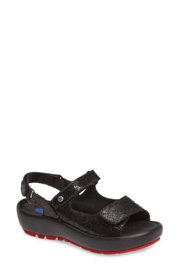 Women's Wolky Rio Sandal .5-9us / 40eu - Black