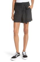 Women's Joie Daynna Linen Drawstring Shorts - Black
