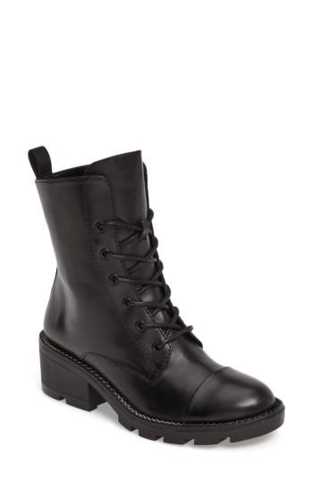 Women's Kendall + Kylie Park Combat Boot .5 M - Black