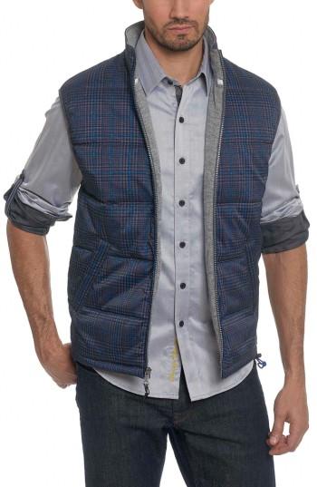 Men's Robert Graham Oswego Tailored Fit Vest - Grey