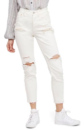 Women's Free People Lacey Stilt Embellished Skinny Jeans