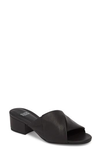 Women's Eileen Fisher Ruche Sandal M - Black