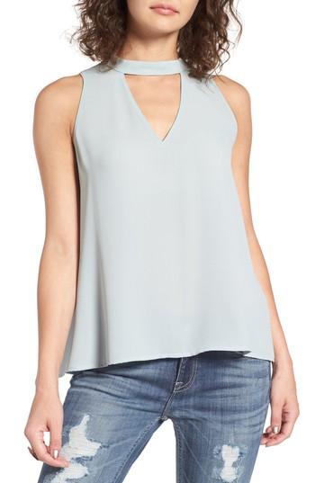 Women's Choker Swing Tank - Grey