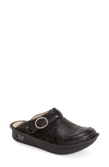 Women's Alegria Seville Water Resistant Clog Us / 42eu - Black