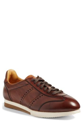 Men's Magnanni Isco Sneaker .5 M - Brown