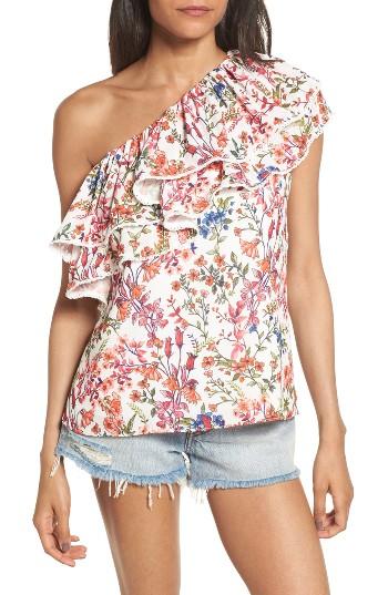 Women's Devlin Vicky One-shoulder Blouse - White