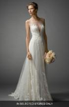 Women's Watters Kaliah Embroidered A-line Gown