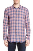 Men's Robert Barakett Finnegan Fit Check Sport Shirt