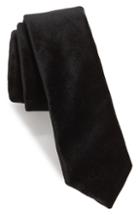 Men's 1901 Locklin Velvet Tie, Size - Black