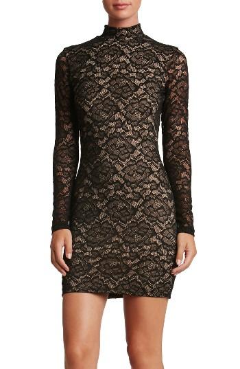 Women's Dress The Population Penelope Body-con Dress - Black