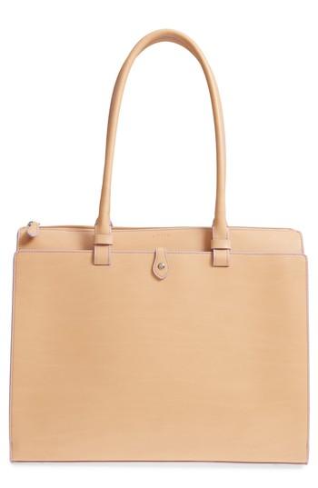 Lodis Audrey Under Lock & Key - Jessica Rfid Leather Satchel - Ivory