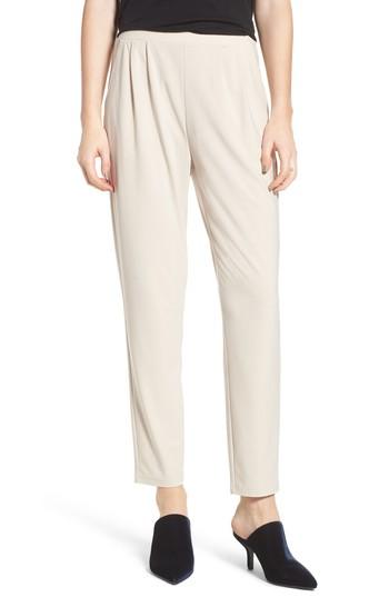 Women's Leith Pleat Front Trousers - Beige