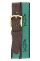 Men's Vineyard Vines Tarpon Belt - Starboard Green