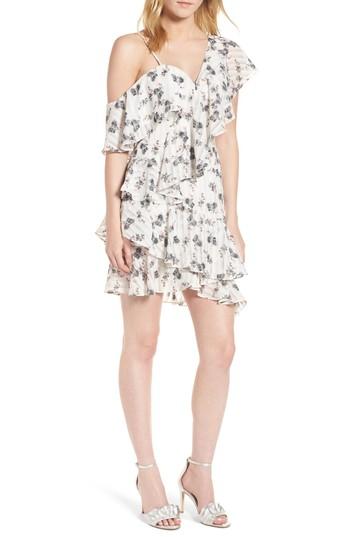 Women's Elliatt Bloom One-shoulder Dress - White