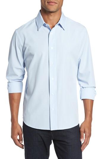 Men's Mizzen+main Blue Label Nelson Slim Fit Sport Shirt
