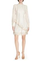 Women's Derek Lam 10 Crosby Ruffle Collar Dress - Ivory