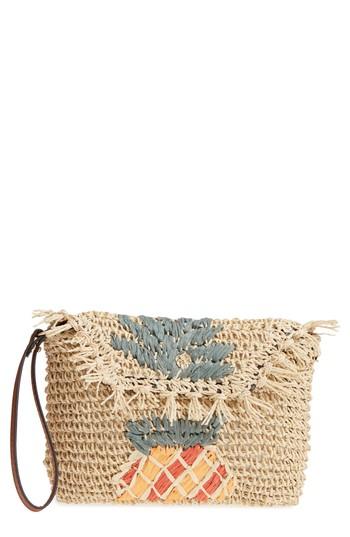 Tommy Bahama Mama Woven Wristlet - Beige