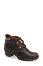 Women's Pikolinos 'le Mans' Stack Heel Bootie Eu - Black