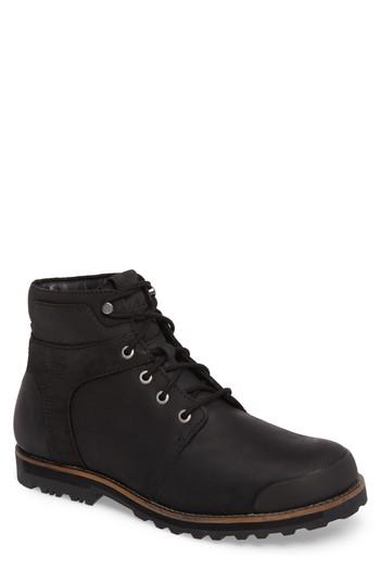 Men's Keen The Rocker Waterproof Plain Toe Boot M - Black